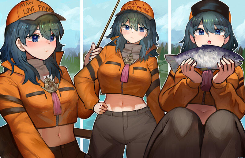 A-29 Fishing Byleth