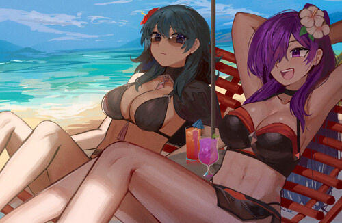 A-45 Shez + Byleth