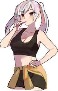 S-38 Robin brushing teeth