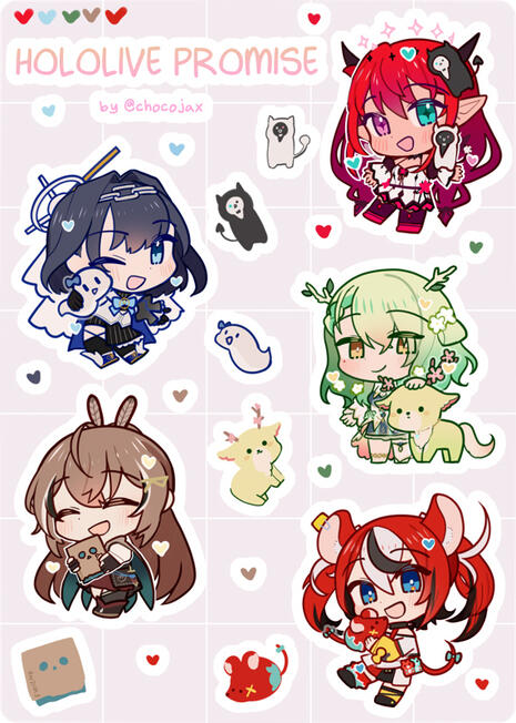T3 Promise Sticker Sheet